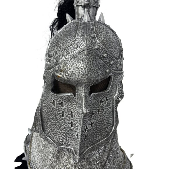 Faux Metal Knight Mask Medieval Renaissance Easter Unlimited Y2K Vintage - Picture 6 of 15